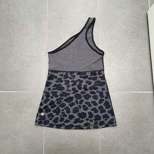 One shoulder Lululemon workout top